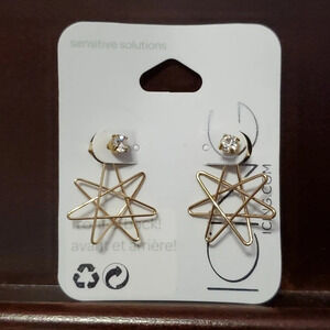 Icing Sensitive Solutions Wired Star Earrings